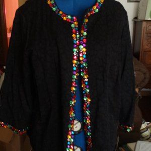 Festive Bejeweled Women's Jacket
